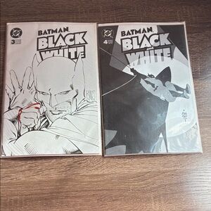 Batman Black and White 3 4 VF/NM comic book lot DC Barry Windsor Smith